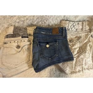 Miss Me Shorts Waist Size 27/American Eagle shorts size 2